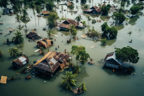 Flood in Sibsagar- A Hazard